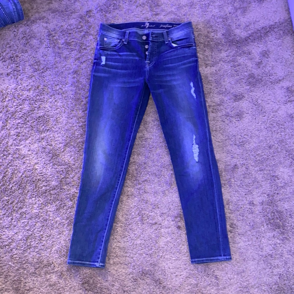 size: 26 brand: 7 For All Mankind color:denim